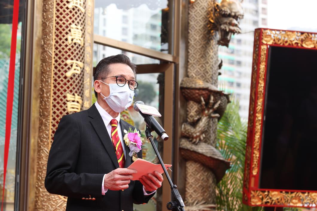 啬色园马泽华主席祝愿疫情及早完结,香港经济能重回正轨,继续繁荣安定。 啬色园马泽华主席祝愿疫情及早完结,香港经济能重回正轨,继续繁荣安定。